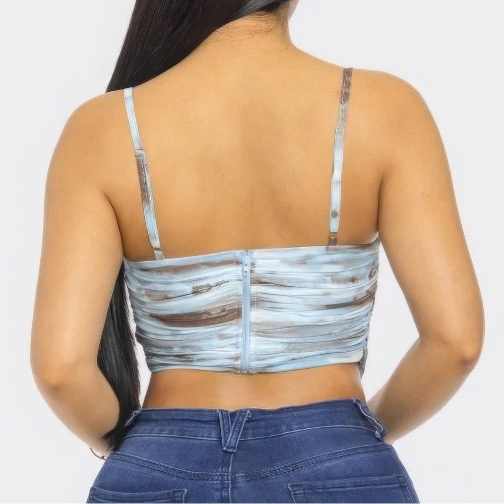 Mesh Print Top - Picture 5 of 5